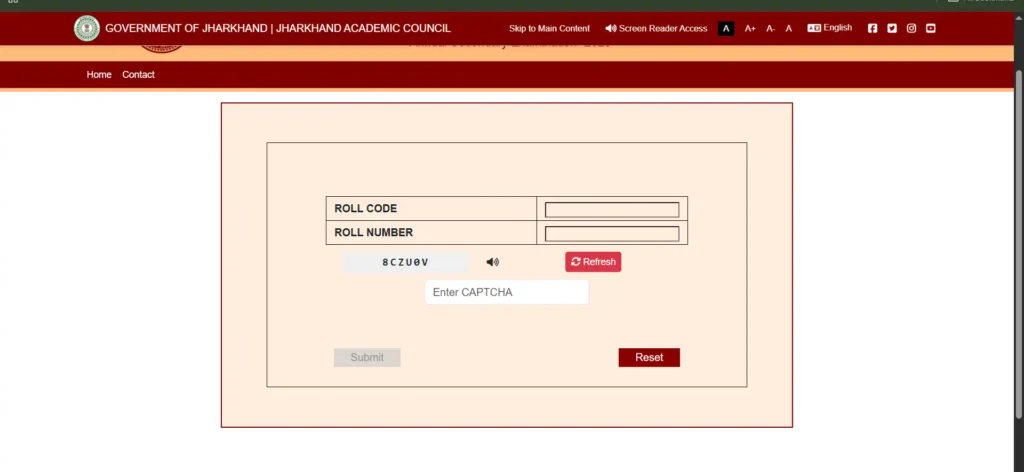 12वीं साइंस-काॅमर्स का रिजल्ट आया, रोल नंबर से देखें मार्कशीट : JAC 12th Result 2025 3 JAC 12th Result 2025 official page