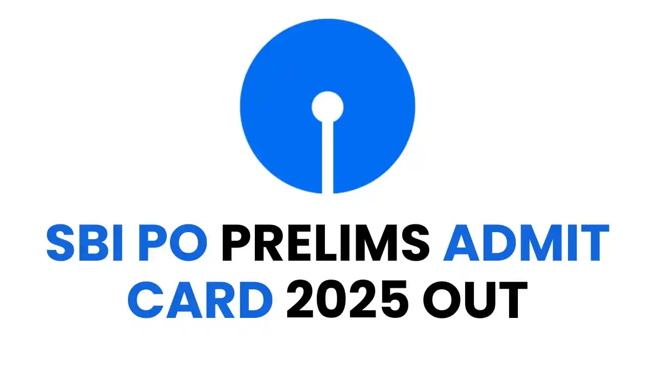 SBI PO Admit Card 2025 जारी: प्रीलिम्स एग्जाम 2, 4, 5 अगस्त को, अभी डाउनलोड करें लिंक एक्टिव 2 SBI PO Admit Card 2025 Download Link, Exam Date & Shift Timing Details