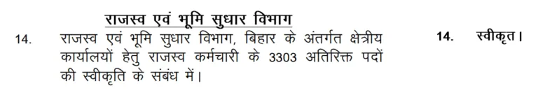 Bihar Rajaswa Karamchari Bharti 2025 : 3303 पदों पर भर्ती का मौका, पूरी जानकारी यहाँ देखें 3 raj e min 1