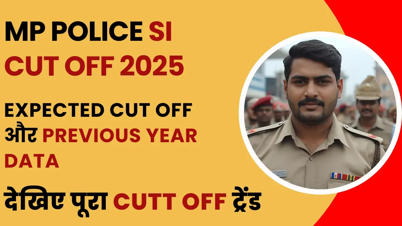 MP Police SI Cut Off 2025 : Expected Cut Off और Previous Year Data यहां देखें 6 MP Police SI Cut Off 2025 Expected and Previous Year Cutoff (2016, 2017) Category Wise