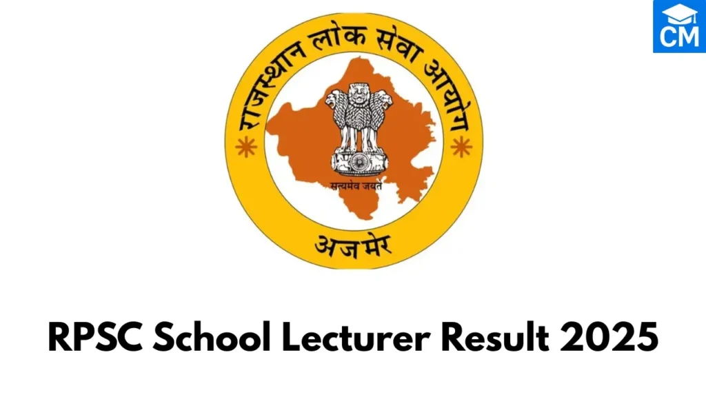 RPSC School Lecturer Result 2025 Out : देखें School Lecturer Result PDF और Cut Off Marks 1 RPSC School Lecturer Result 2025 Out – Download RPSC 1st Grade Result PDF for Biology, English, Hindi and Other Subjects