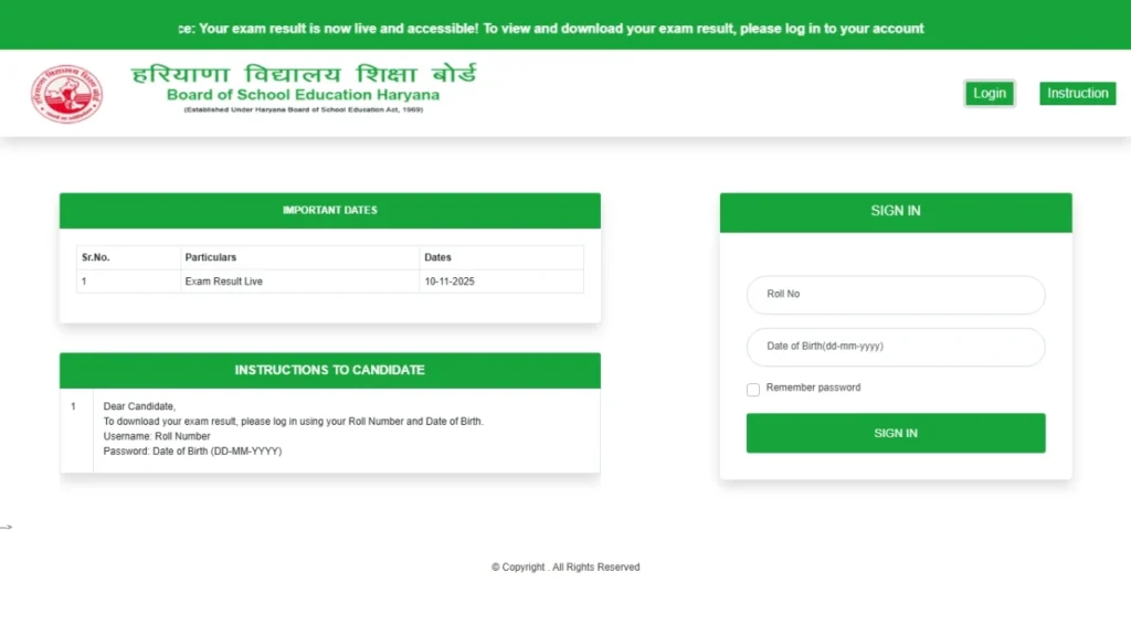 HTET Result 2025 Out : देखें HTET Result डायरेक्ट लिंक यहां 1 HTET Result 2025 Direct Link, Haryana TET Result, BSEH Scorecard Download Online