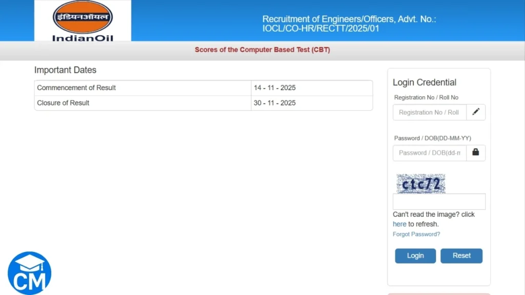 IOCL Engineer Result 2025 Out: Score Card डाउनलोड करें, Selection Process और अगले चरण की पूरी जानकारी 1 IOCL Engineer Result 2025 Score Card Download – Graduate Engineer Result Updates