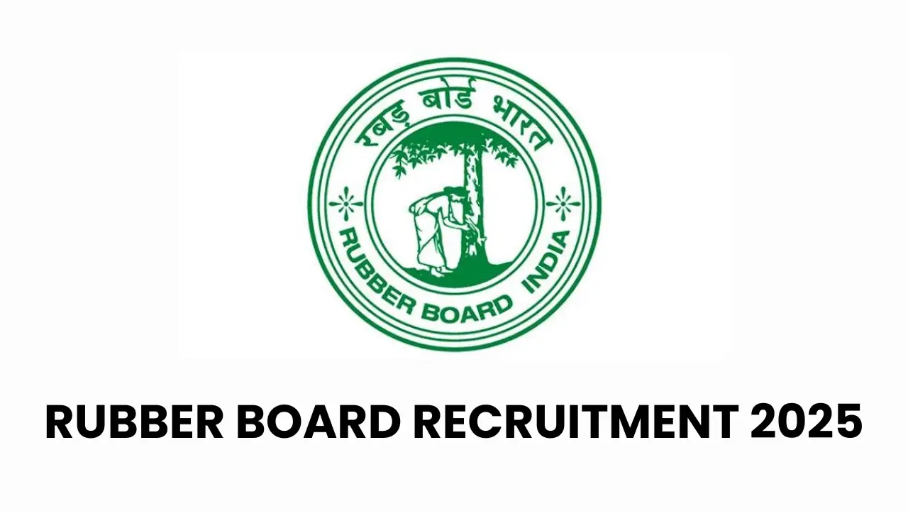 Rubber Board Recruitment 2025: 51 पदों पर वैकेंसी, ऐसे करें ऑनलाइन आवेदन 2 Rubber Board Recruitment 2025 – Scientist और Technical पदों पर 51 वैकेंसी की जानकारी