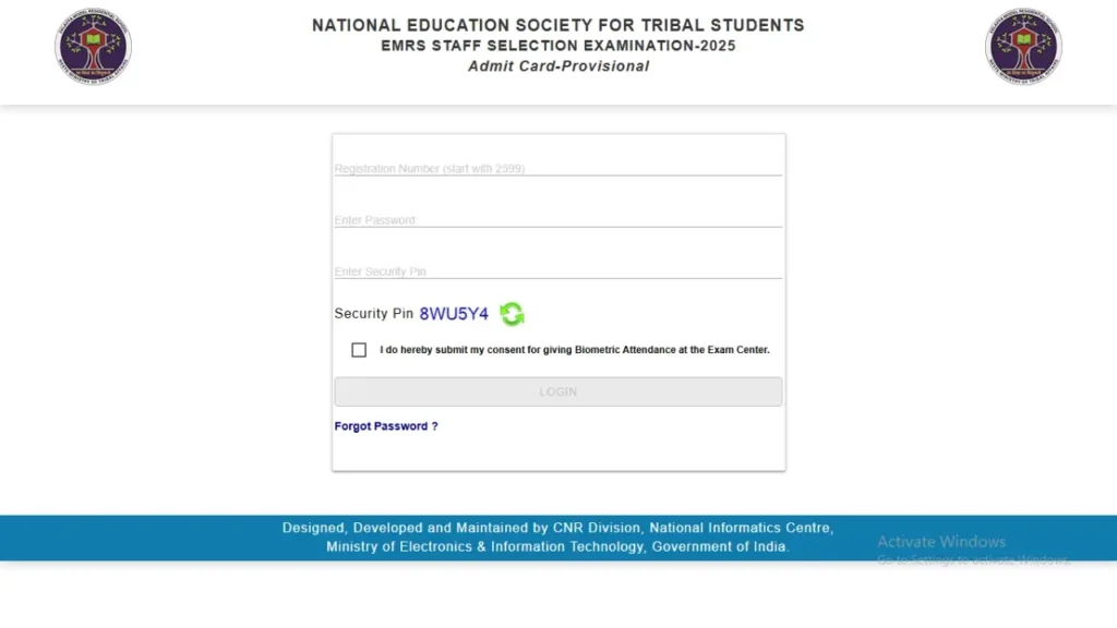 EMRS Admit Card 2025 Out: Exam Date, Shift Timing, Download Link और Exam Centres की पूरी जानकारी 1 EMRS Admit Card 2025 – Exam Date, Download Link और Exam Centres जानकारी