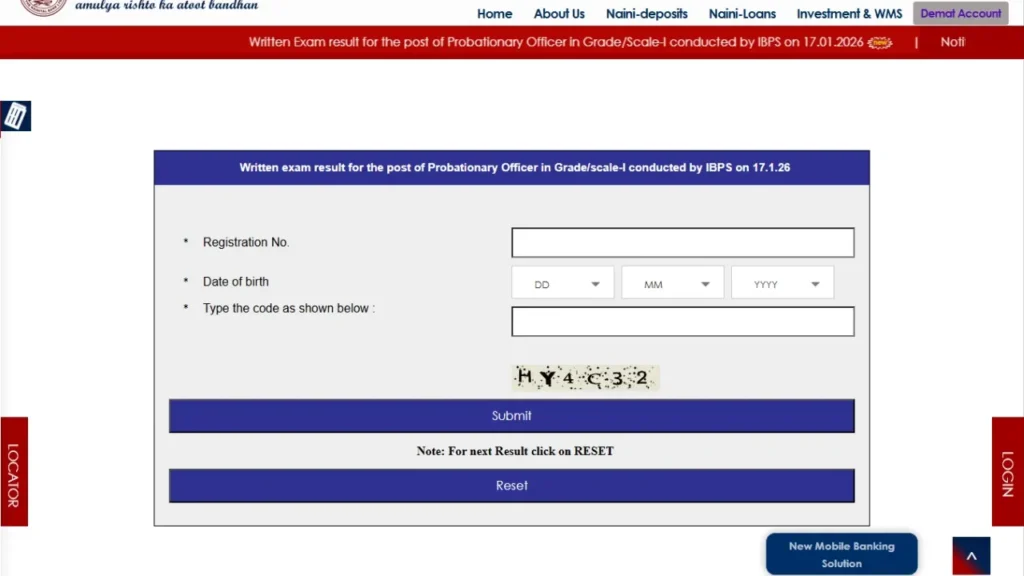 Nainital Bank Result 2026 Declared for Clerk, PO & SO Posts – Check Result Link 1 Nainital Bank Result 2026 released for Clerk, PO and SO posts