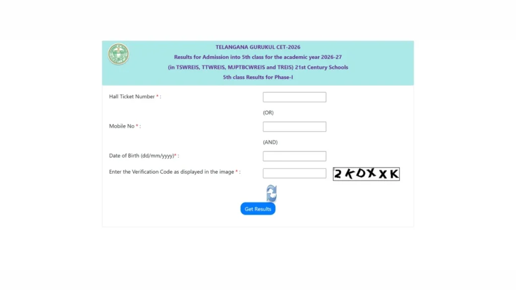 TGCET Result 2026 scorecard download link at tgcet.cgg.gov.in